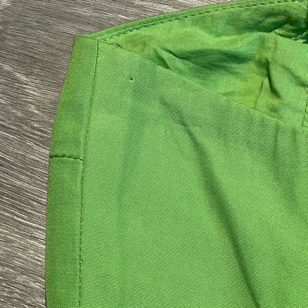 Elegant green strapless dress - Picture 7 of 10